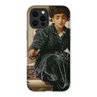 Weaving the Wreath - Frederic Leighton Iphone Case 12 Pro Max / Matte Mobile Phone Cases