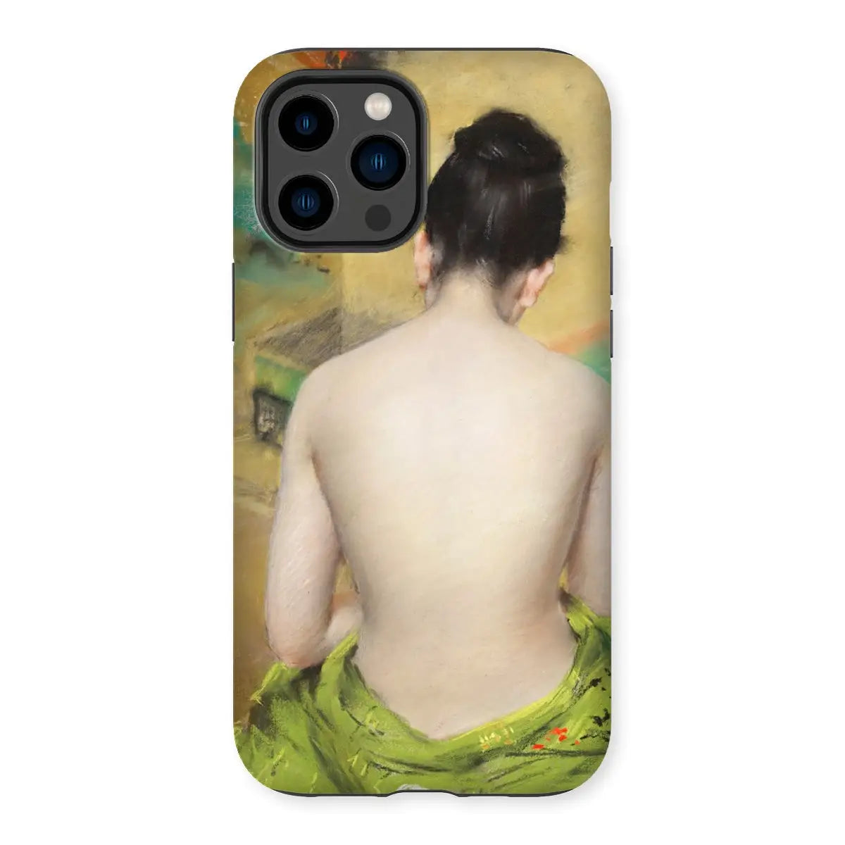 Study of Flesh and Gold - William Merritt Chase Iphone Case 14 Pro Max / Gloss Mobile Phone Cases