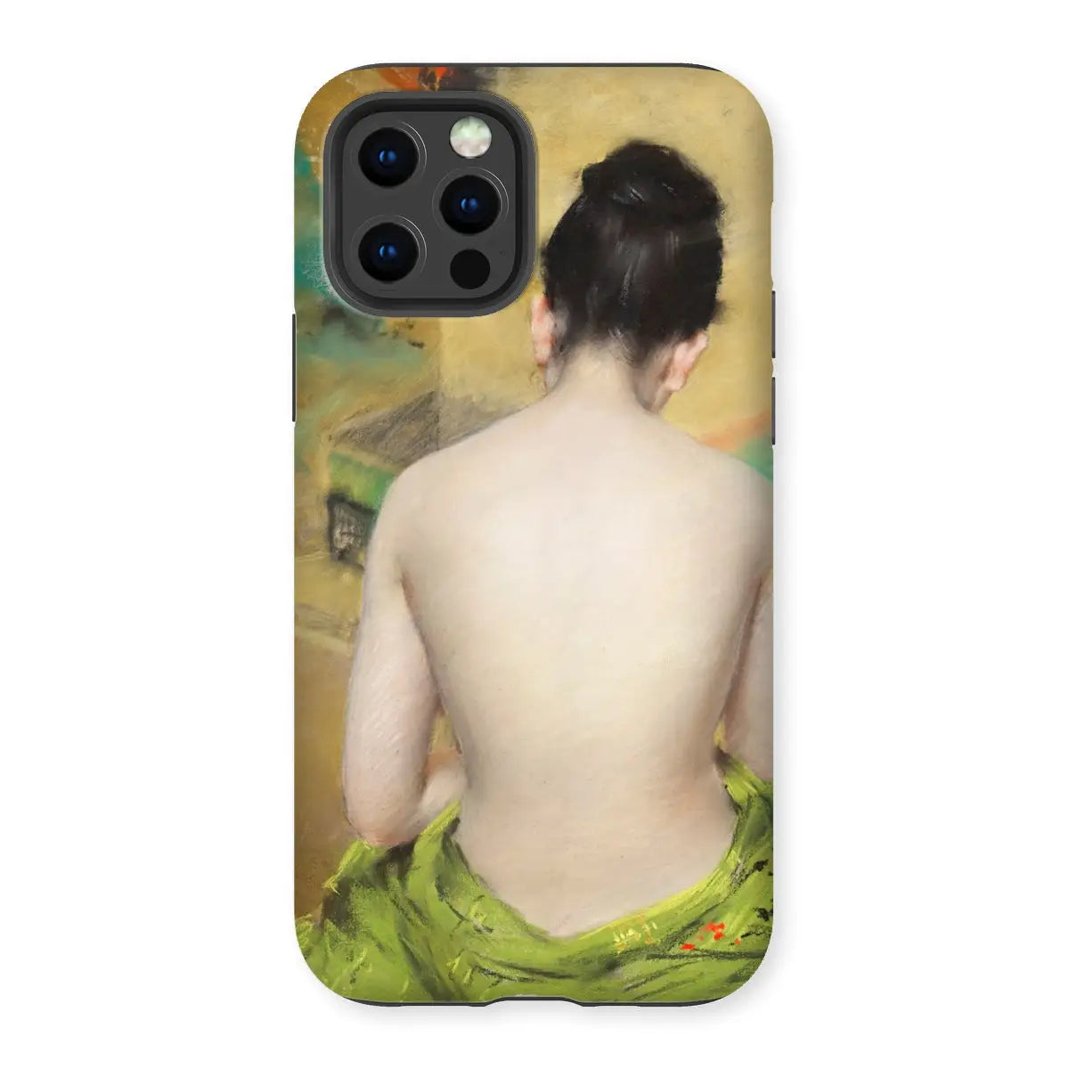 Study of Flesh and Gold - William Merritt Chase Iphone Case 12 Pro / Gloss Mobile Phone Cases