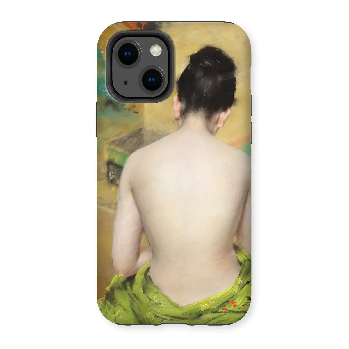 Study of Flesh and Gold - William Merritt Chase Iphone Case 13 / Gloss Mobile Phone Cases