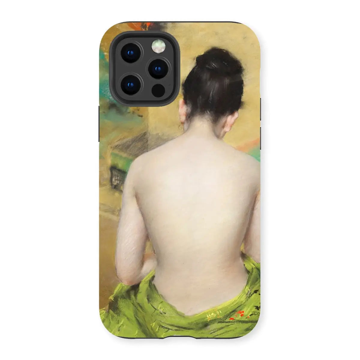 Study of Flesh and Gold - William Merritt Chase Iphone Case 13 Pro / Gloss Mobile Phone Cases