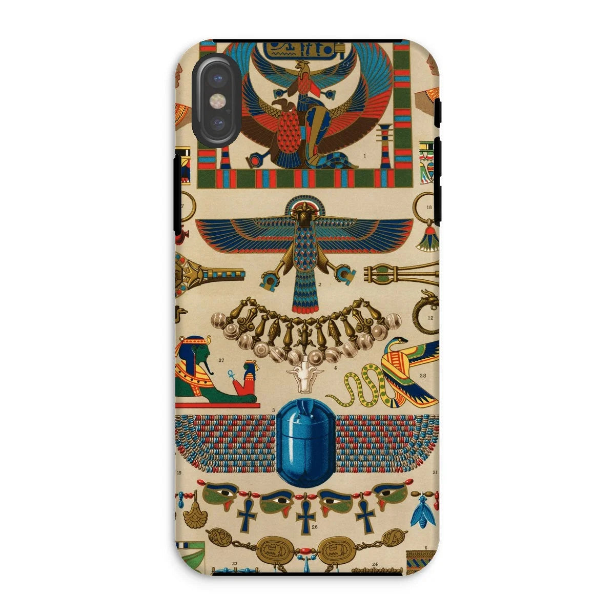 Egyptian Pattern - Auguste Racinet Iphone Case Xs / Matte Mobile Phone Cases