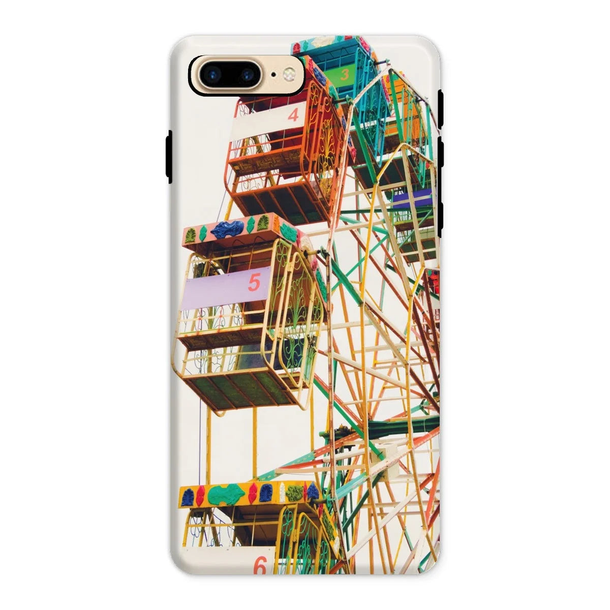 Wheel of Fortune - Amusement Park Ferris Iphone Case 8 Plus / Matte Mobile Phone Cases