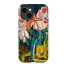 Pink Roses - Expressionist - Ernst Ludwig Kirchner Iphone Case 14 / Matte Mobile Phone Cases