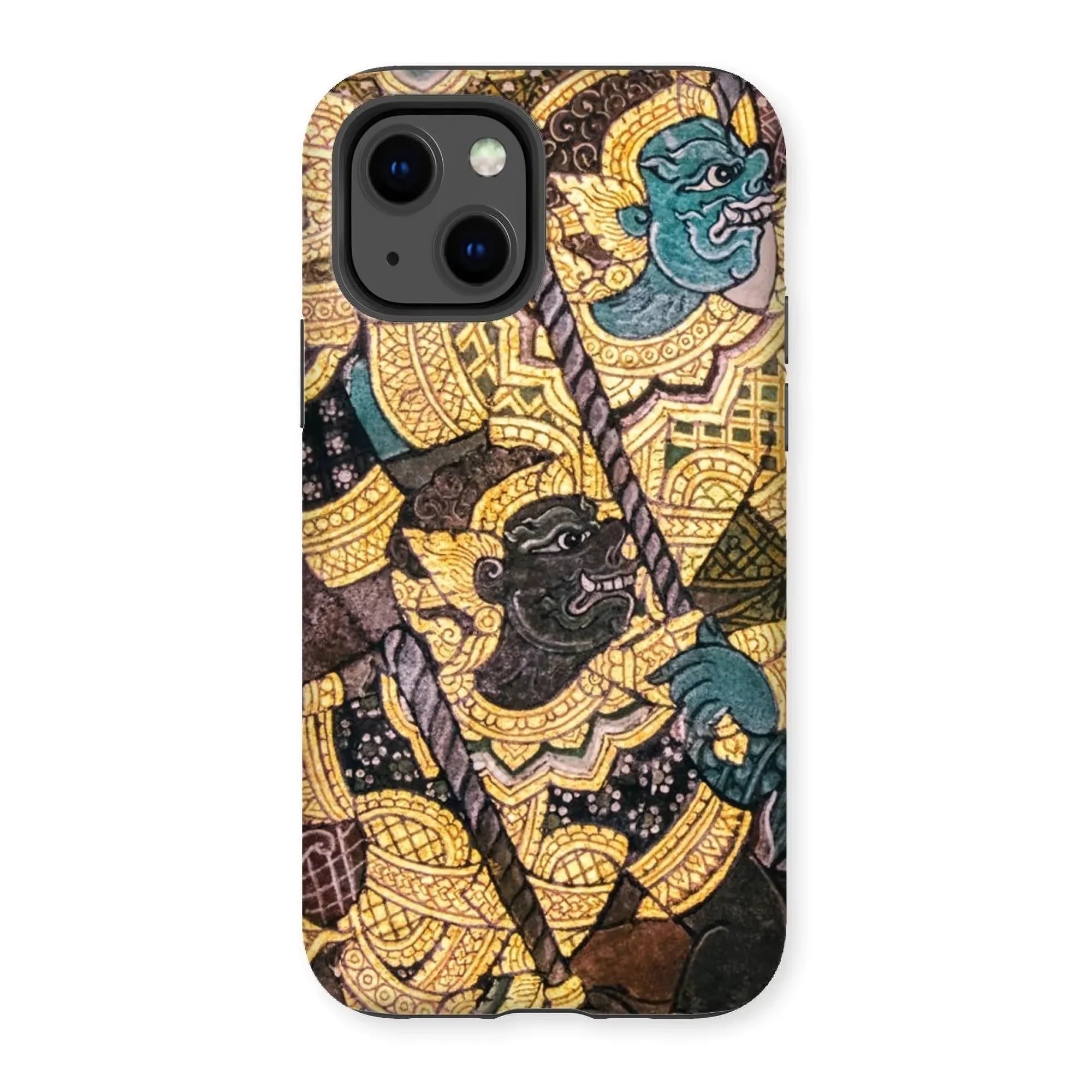 Action Men - Thai Temple Art Iphone Case Mobile Phone Cases