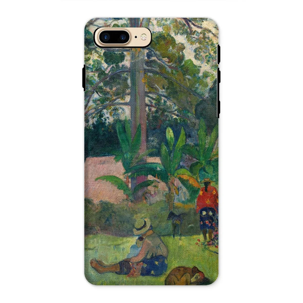 The Big Tree - Paul Gauguin Iphone Case 8 Plus / Matte Mobile Phone Cases