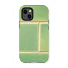 Emerald City - Green Tiled Iphone Case 13 Mini / Matte Mobile Phone Cases