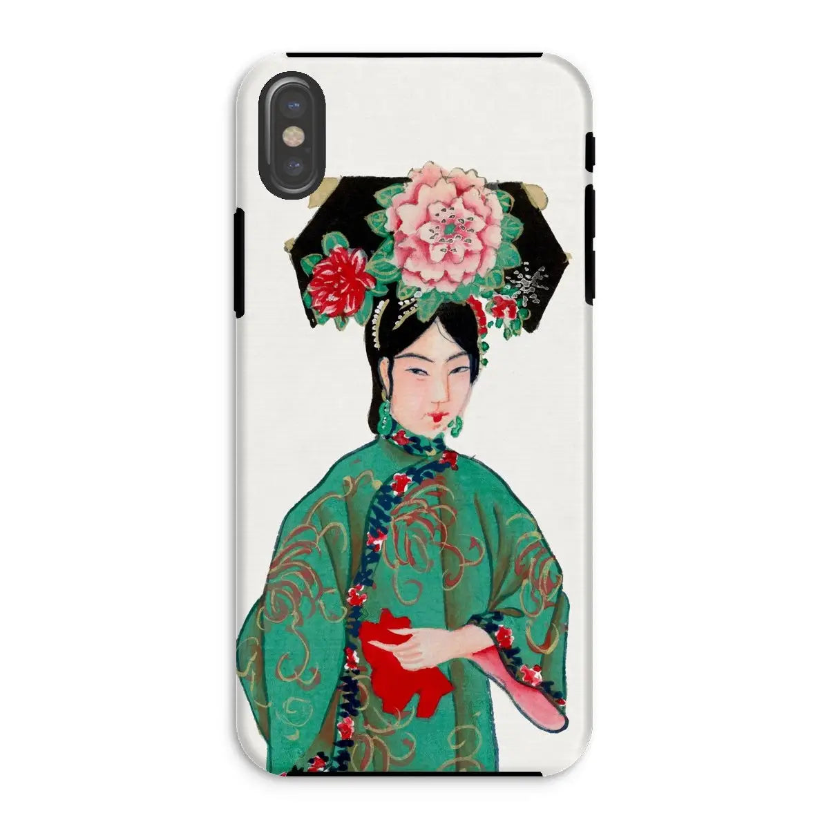 Noblewoman - Qing Dynasty Manchu Fashion Art Iphone Case Xs / Matte Mobile Phone Cases