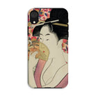 Kushi - Utamaro Kitagawa Japanese Ukiyo-e Art Iphone Case Xr / Matte Mobile Phone Cases