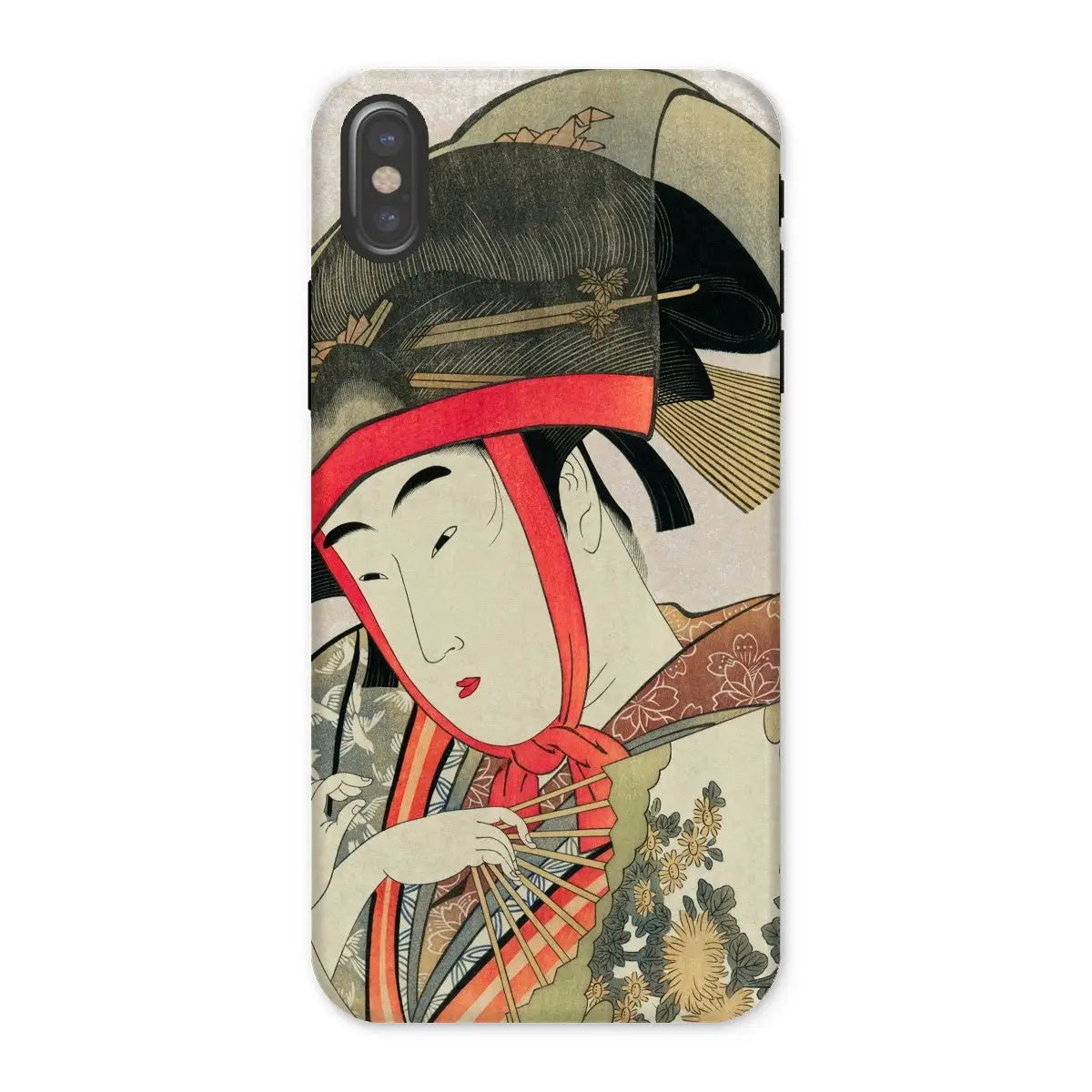 Yoshiwara Suzume - Utamaro Japanese Ukiyo-e Art Iphone Case x / Matte Mobile Phone Cases