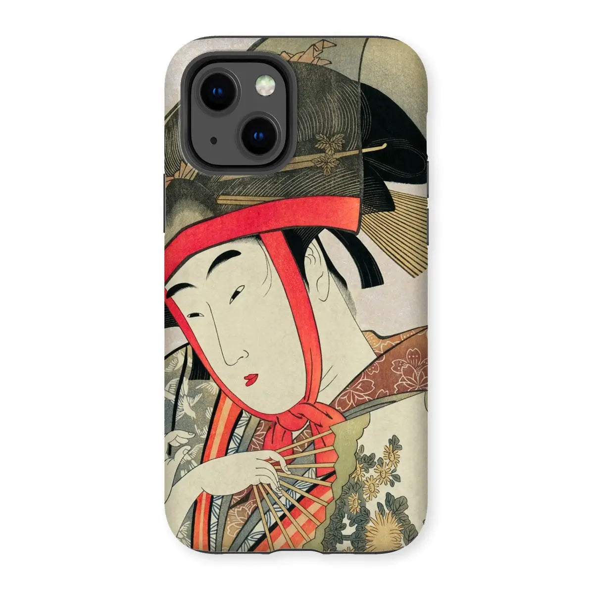 Yoshiwara Suzume - Utamaro Japanese Ukiyo-e Art Iphone Case 13 / Matte Mobile Phone Cases