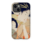 Chojiya - Utamaro Kitagawa Japanese Ukiyo-e Art Iphone Case 13 / Matte Mobile Phone Cases