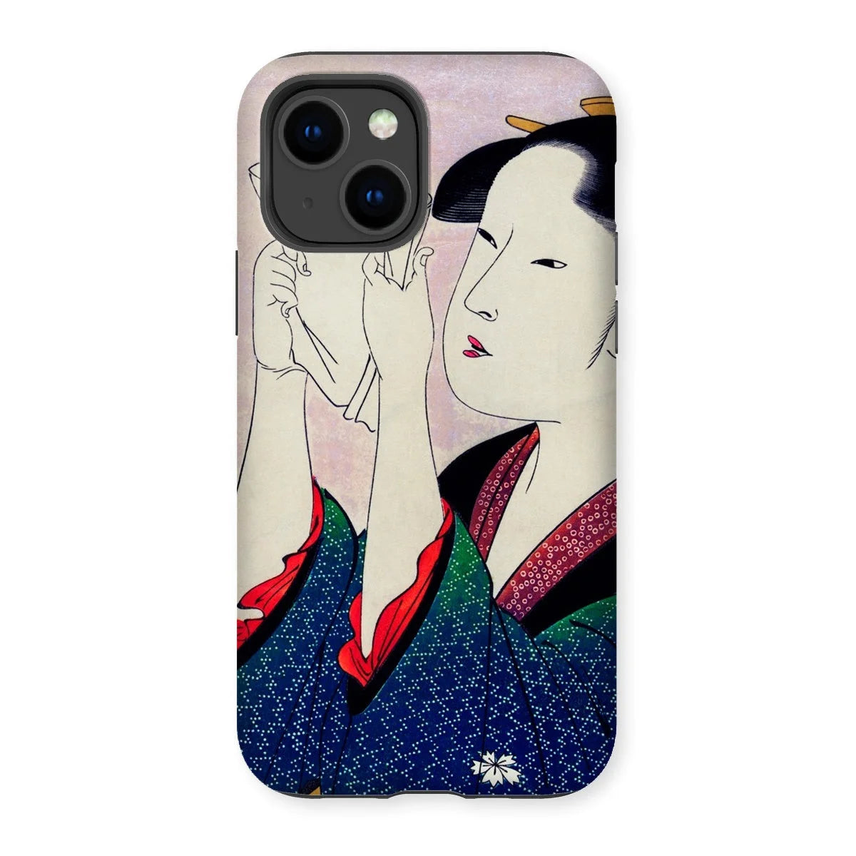 Fumiyomu Onna - Kitagawa Utamaro Iphone Case 14 / Matte Mobile Phone Cases