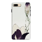 Purple Magnolia - Watanabe Seitei Bijutsu Sekai Art Iphone Case 8 Plus / Matte Mobile Phone Cases