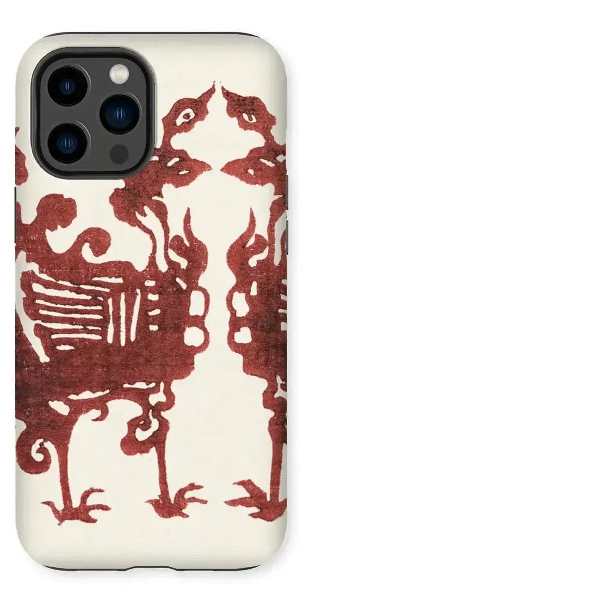 Mirrored bird design phone case showcasing artistic art iPhone cases style