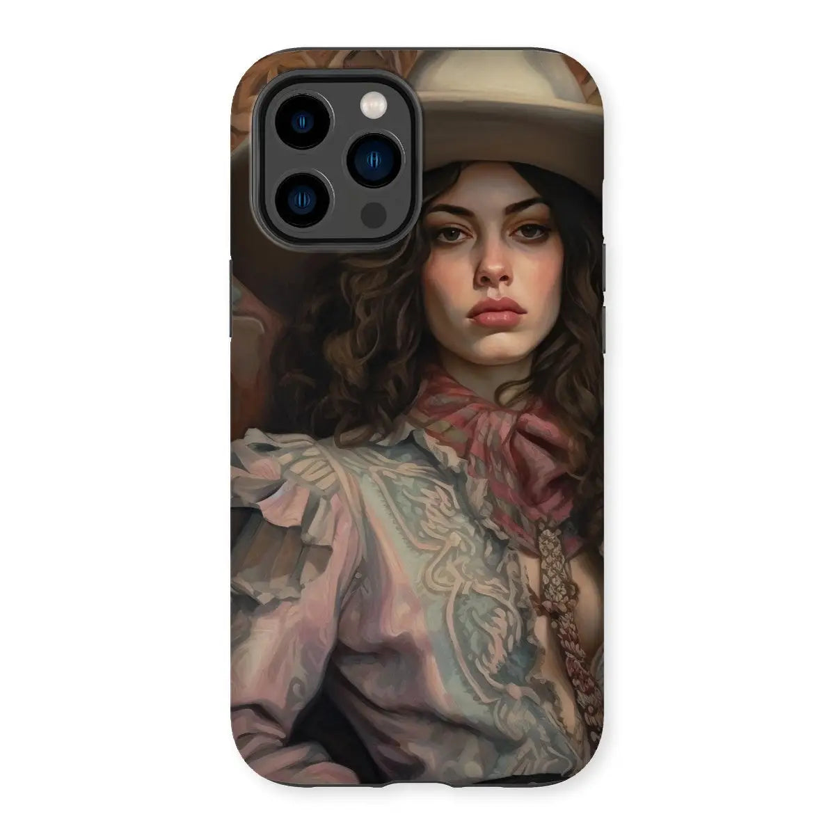 Alex - Sapphic Cowgirl Iphone Case 14 Pro Max / Matte Mobile Phone Cases