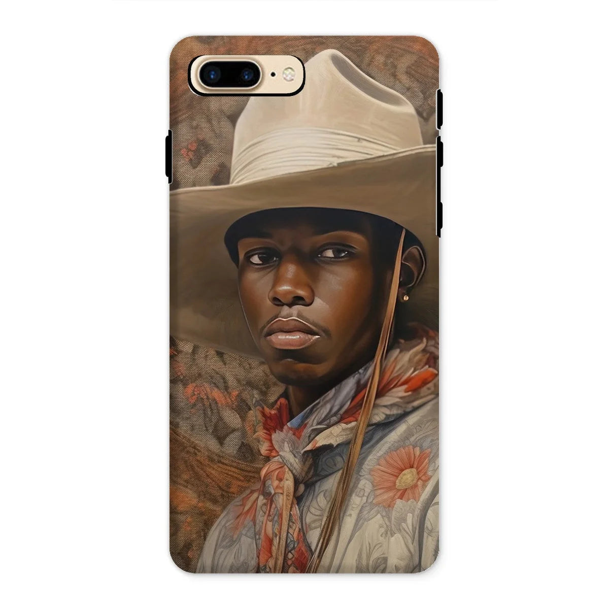 Titus - Gay Black Cowboy Dandy Iphone Case 8 Plus / Matte Mobile Phone Cases