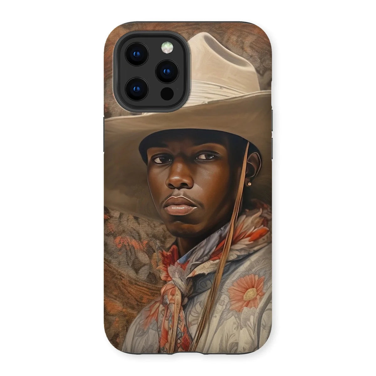 Titus - Gay Black Cowboy Dandy Iphone Case 13 Pro Max / Matte Mobile Phone Cases