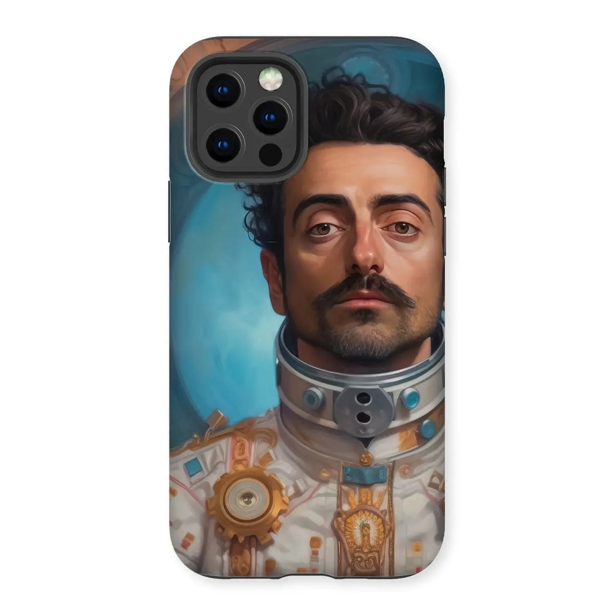 Eskandar - Queer Arabic Astronaut Iphone Case 12 Pro / Matte Mobile Phone Cases