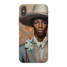 Apollo - Gay Black Cowboy Dandy Art Iphone Case x / Matte Mobile Phone Cases