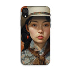 Zhi - Chinese Sapphic Cowgirl Art Iphone Case Xr / Matte Mobile Phone Cases