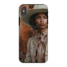 Arjuna - Gay South Asian Cowboy Dandy Art Iphone Case Xs / Matte Mobile Phone Cases