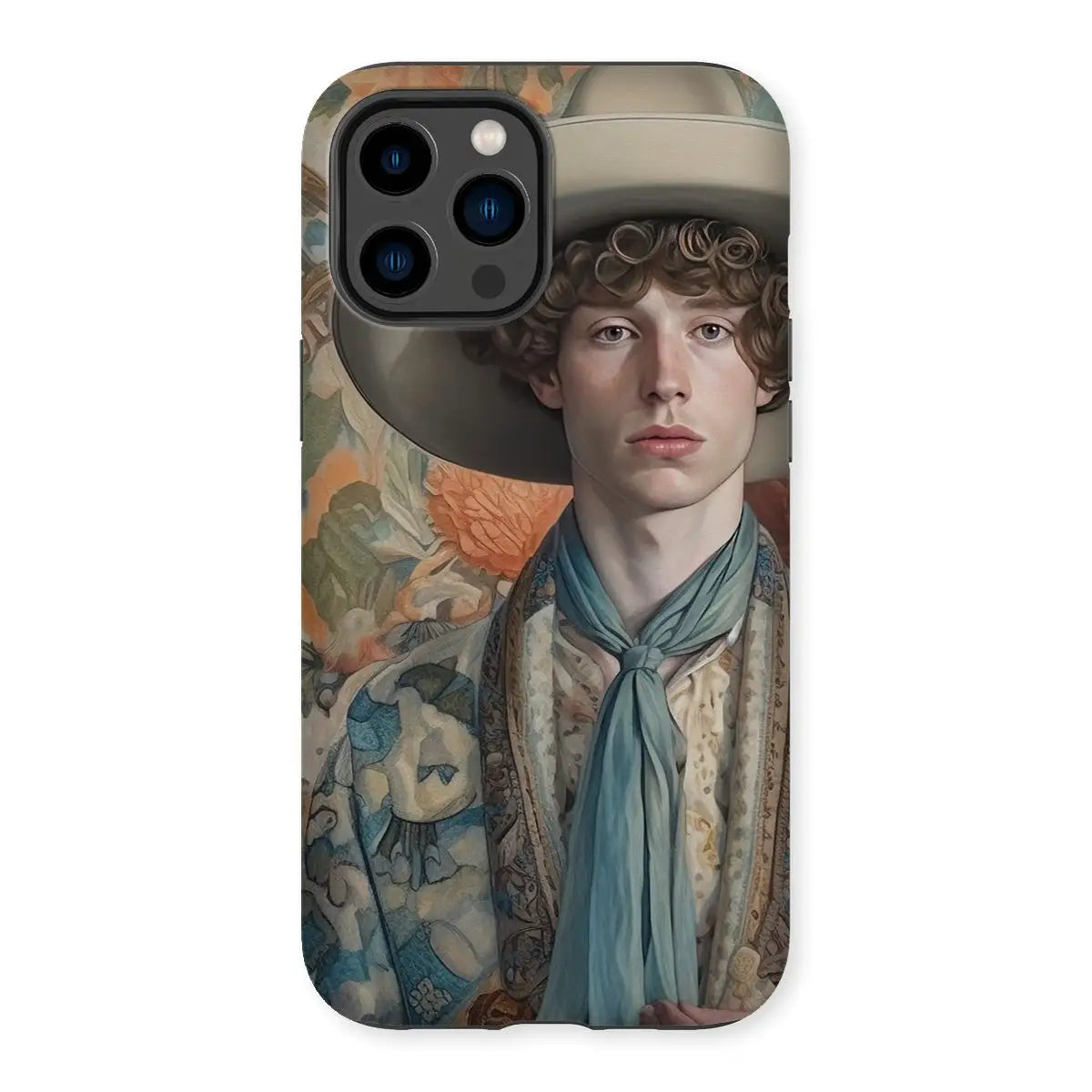 Theodore - Handsome Gay Cowboy Aesthetic Art Iphone Case 14 Pro Max / Matte Mobile Phone Cases