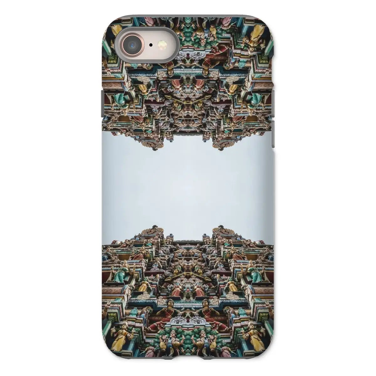 Every Deity - Trippy South Indian Temple Art Iphone Case 8 / Matte Mobile Phone Cases