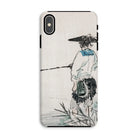 Japanese Fisherman - Kōno Bairei Iphone Case Xs Max / Matte Mobile Phone Cases