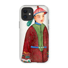 Dandy - Qing Dynasty Manchu Fashion Art Iphone Case 12 Mini / Matte Mobile Phone Cases