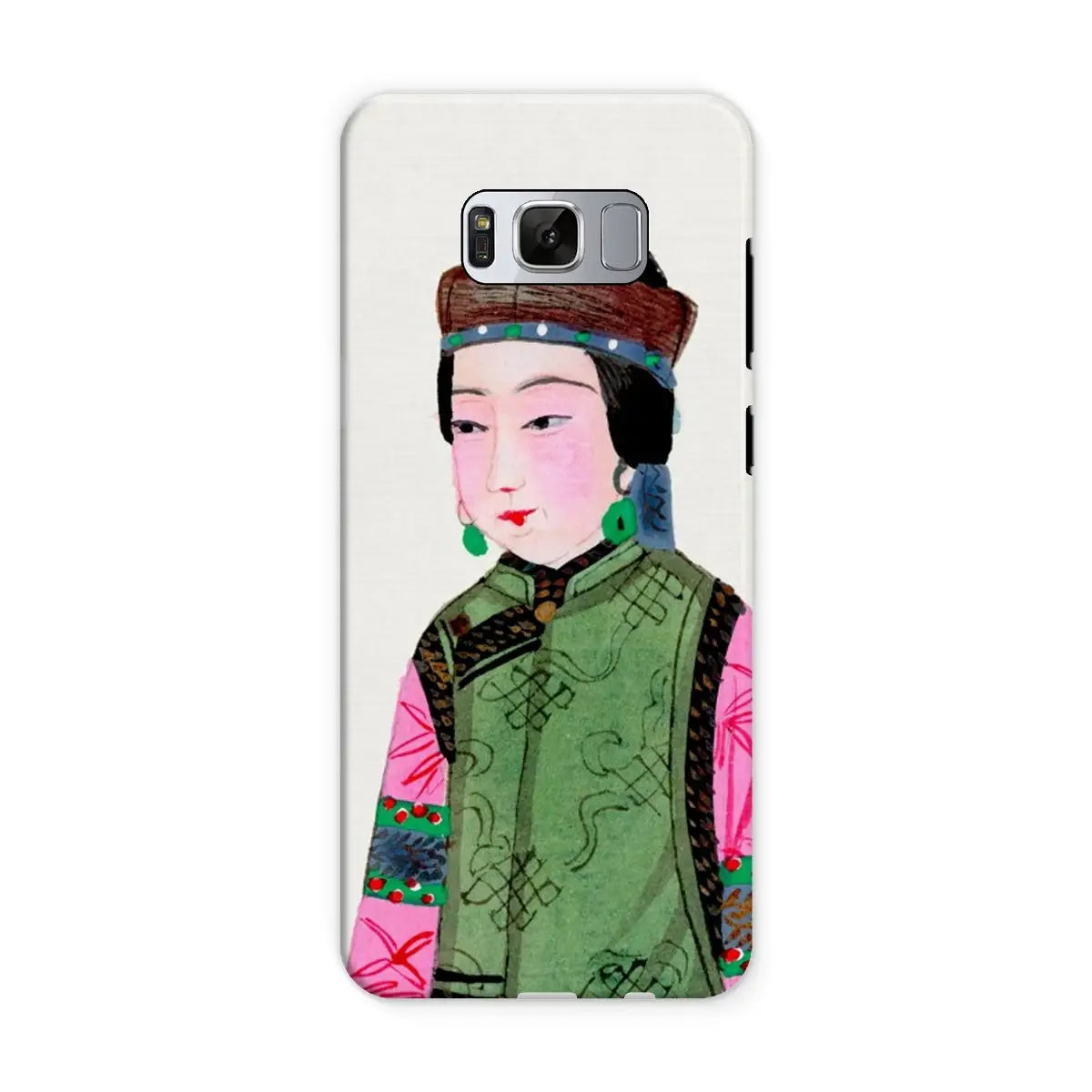 Noblewoman - Qing Dynasty Manchu Fashion Art Iphone Case Mobile Phone Cases