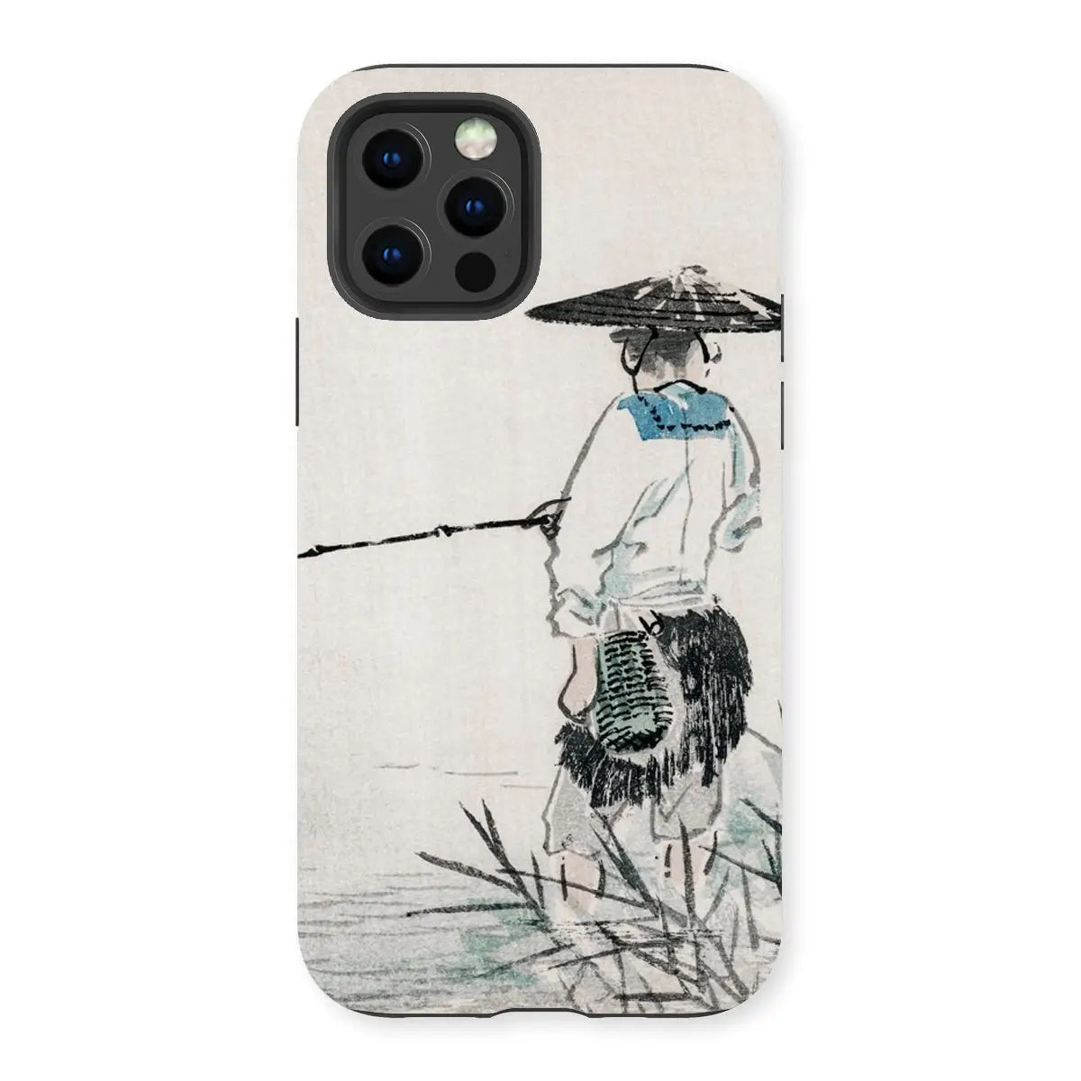 Japanese Fisherman - Kōno Bairei Iphone Case 13 Pro / Matte Mobile Phone Cases