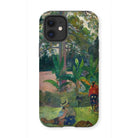 The Big Tree - Paul Gauguin Post-impressionist Iphone Case 12 Mini / Matte Mobile Phone Cases