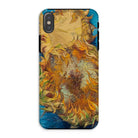 Sunflowers - Vincent Van Gogh Post Impressionist Iphone Case Xs / Matte Mobile Phone Cases