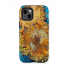 Sunflowers - Vincent Van Gogh Post Impressionist Iphone Case 13 Mini / Matte Mobile Phone Cases