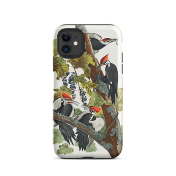 Pileated Woodpecker - John James Audubon Iphone Case, 11 / Matte, Woodpecker-themed Phone Case