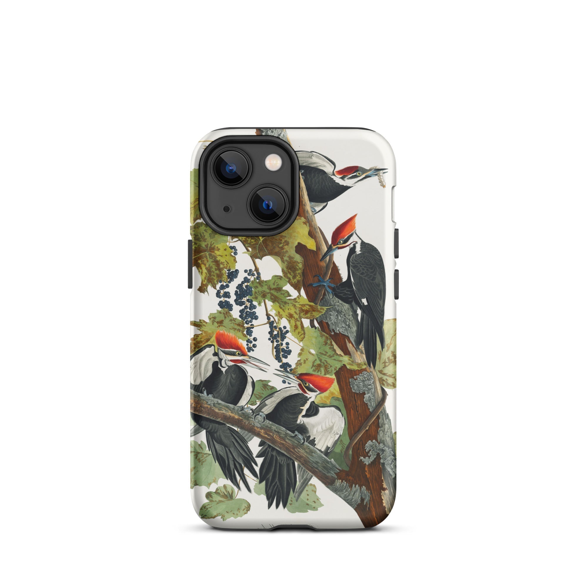 Pileated Woodpecker John James Audubon Iphone Case, 13 Mini / Matte, Iphone Case Woodpecker Design