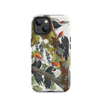 Pileated Woodpecker - John James Audubon Iphone Case, 14 / Matte, Woodpecker-themed Phone Case