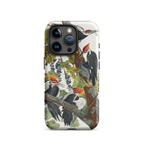 Pileated Woodpecker - John James Audubon Iphone Case, 15 Pro / Matte, Woodpecker-themed Phone Case