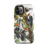 Pileated Woodpecker - John James Audubon Phone Case Iphone 11 Pro / Matte Woodpecker-themed Phone Case John James Audubon, American Sparrow