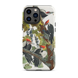 Pileated Woodpecker - John James Audubon Phone Case Iphone 13 Pro Max / Matte Woodpecker-themed Phone Case John James Audubon, American