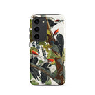 Pileated Woodpecker John James Audubon Samsung Case, Galaxy S23 / Matte, Phone Case Classic Illustration Woodpeckers Tree Branch