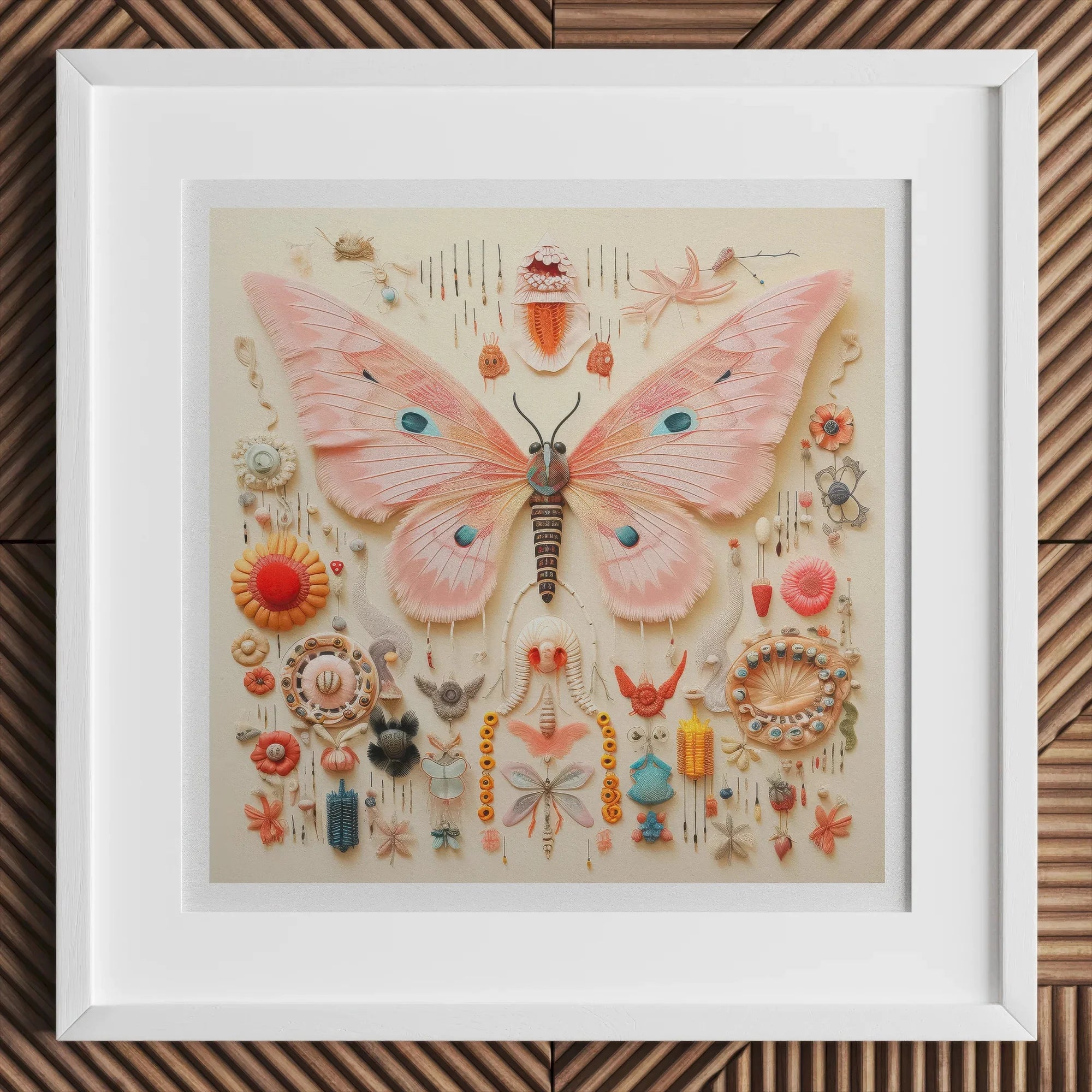 Spreadwinged Empress - Alien Species Taxonomy Art Print Posters Prints & Visual Artwork