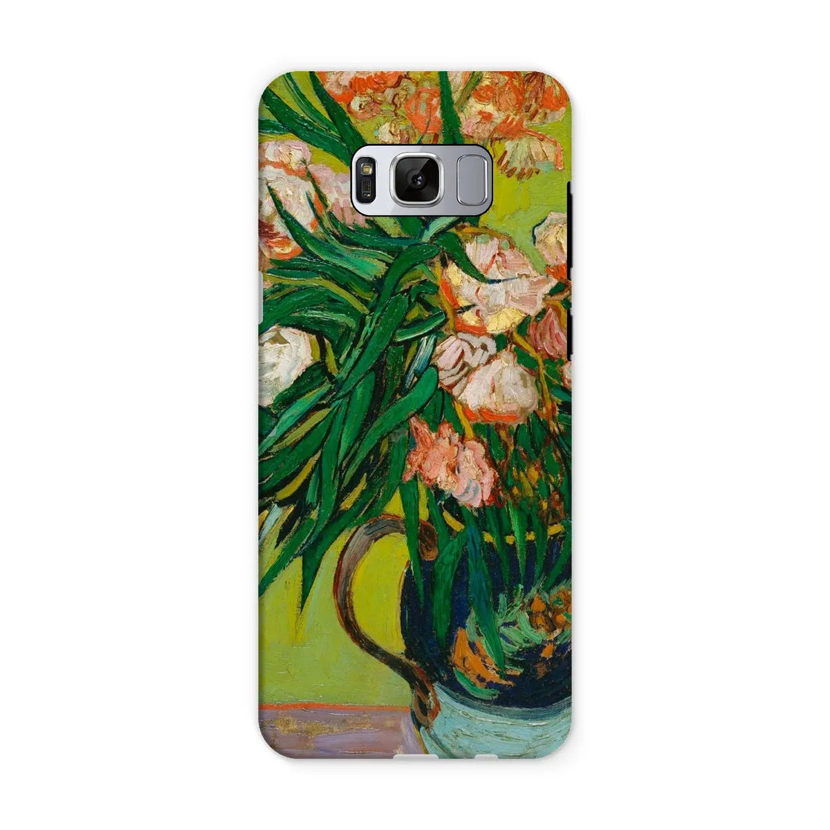 Pink Oleander Flowers Art Phone Case - Vincent Van Gogh - Samsung Galaxy S8 / Matte - Mobile Phone Cases - Aesthetic Art