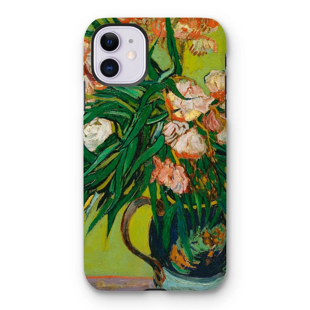 Pink Oleander Flowers Art Phone Case - Vincent Van Gogh - Iphone 11 / Matte - Mobile Phone Cases - Aesthetic Art