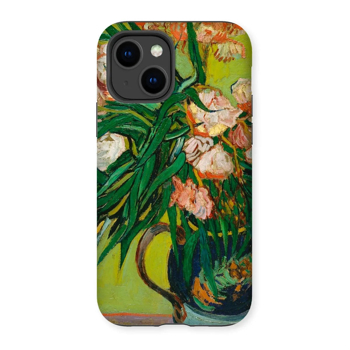 Pink Oleander Flowers Art Phone Case - Vincent Van Gogh - Iphone 14 / Matte - Mobile Phone Cases - Aesthetic Art