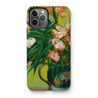 Pink Oleanders - Vincent Van Gogh Floral Iphone Case, 11 Pro / Matte, Iphone Case Colorful Floral Painting Design
