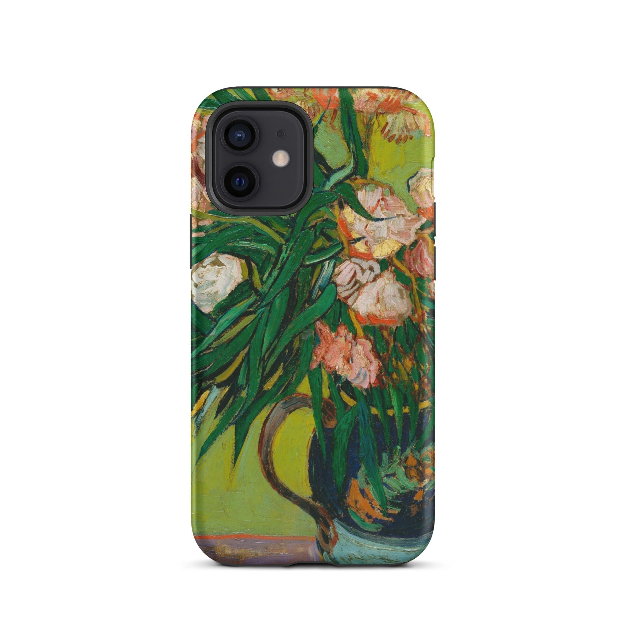 Pink Oleanders Vincent Van Gogh Floral Iphone Case, 12 Mini / Matte, Floral Patterned Iphone Case