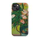 Pink Oleanders Vincent Van Gogh Floral Iphone Case, 14 Plus / Matte, Floral Art Phone Case