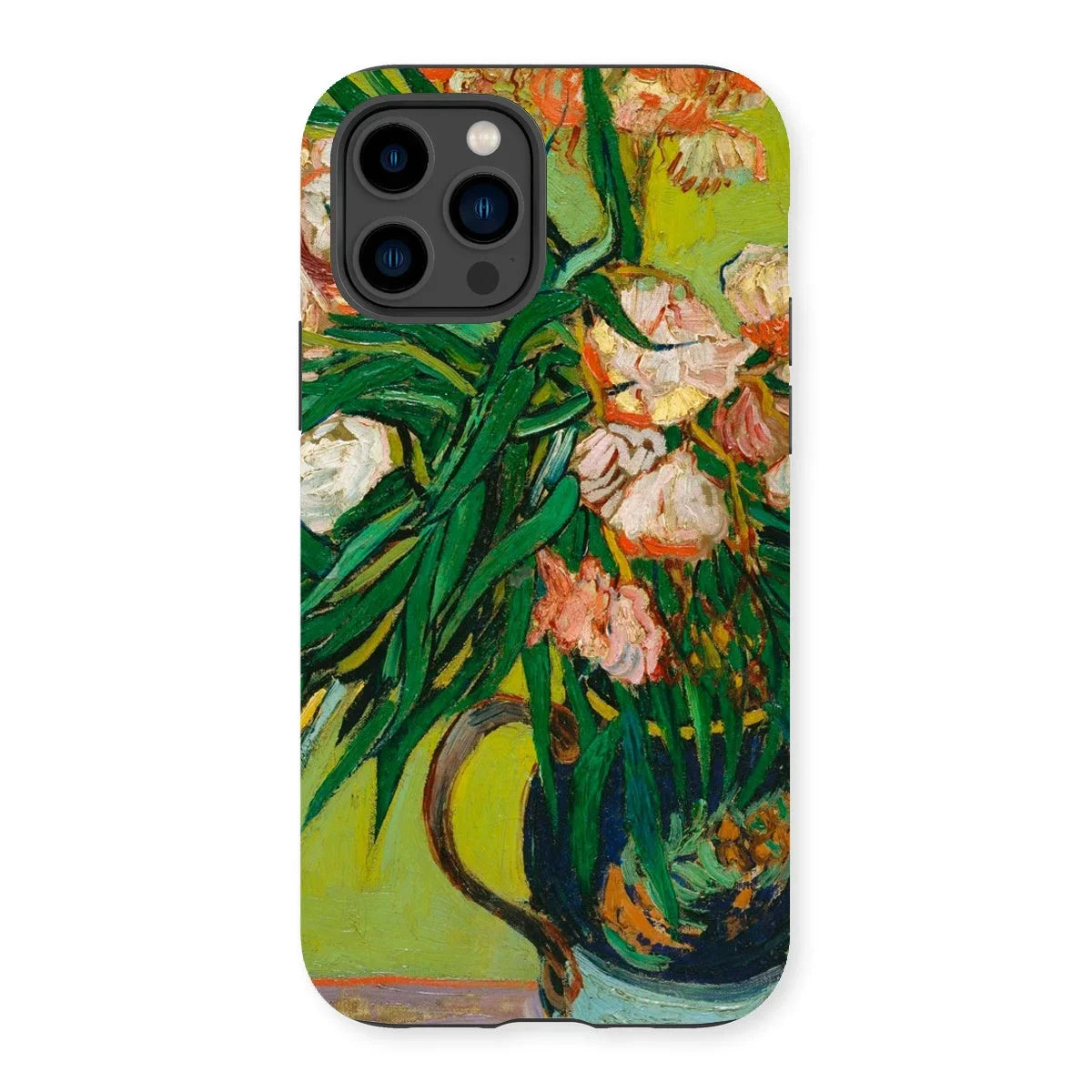 Pink Oleanders - Vincent Van Gogh Floral Iphone Case 14 Pro / Matte Mobile Phone Cases